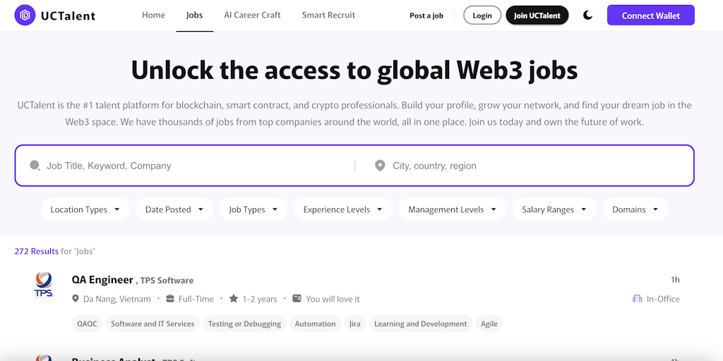 UCTalent - Job Board