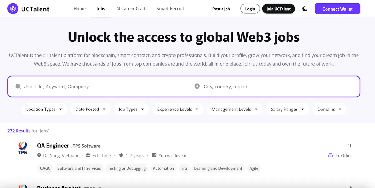 UCTalent - Job Board