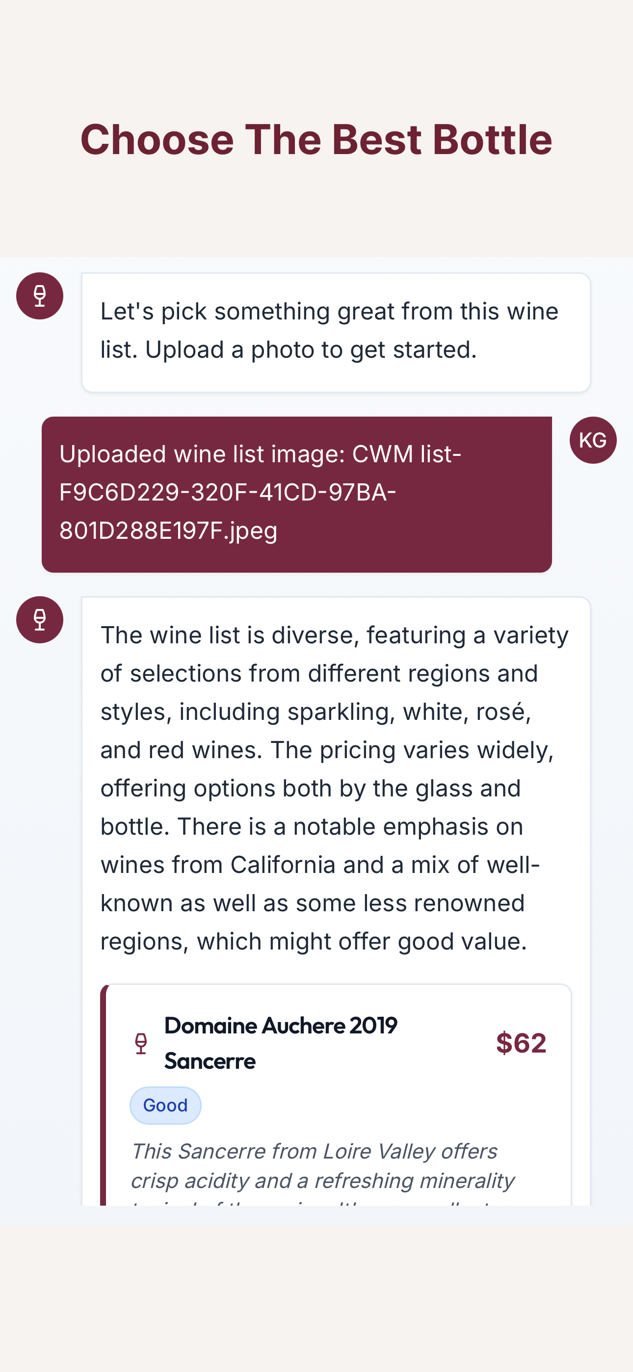 Média Sources - Votre compagnon de vin AI 3