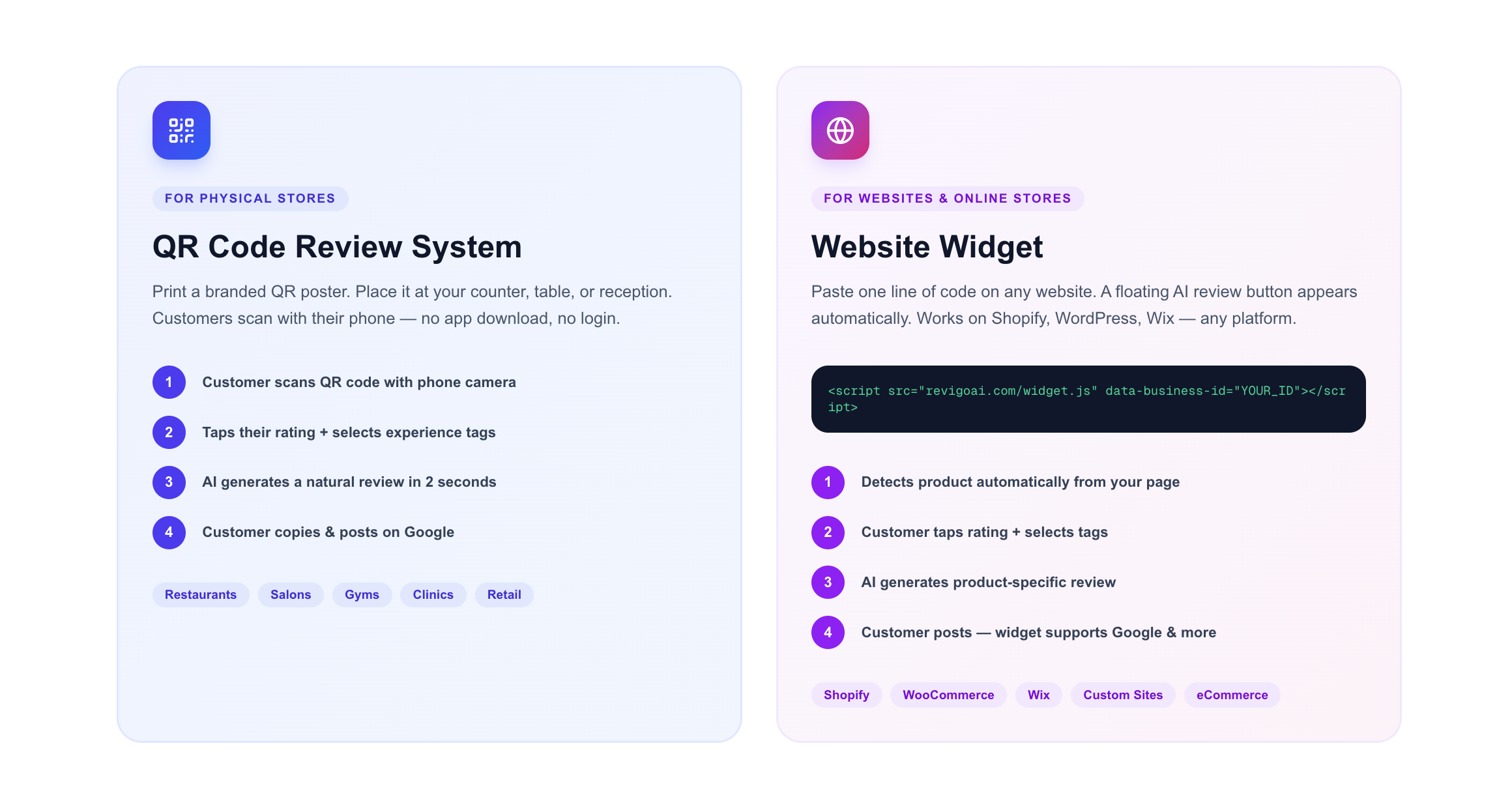 Revigo Ai : Reviews Made Effortless gallery image