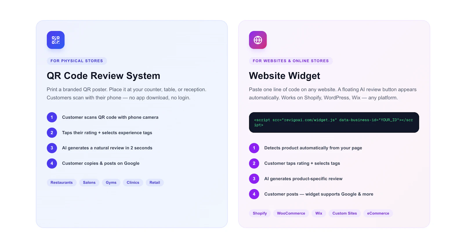 Revigo Ai : Reviews Made Effortless screenshot 3