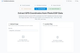 Find My Coordinates gallery image