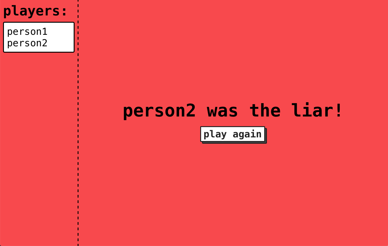 who's the liar? gallery image