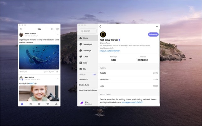 ttte for Twitter macOS version gallery image