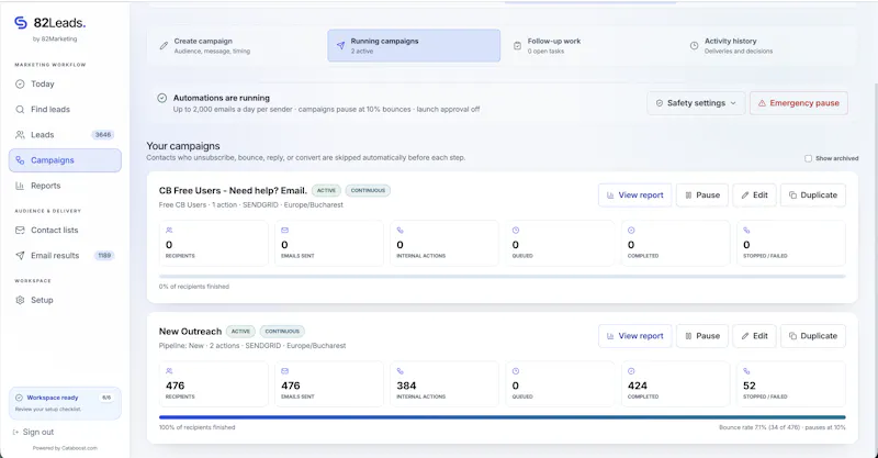 82Leads screenshot 3