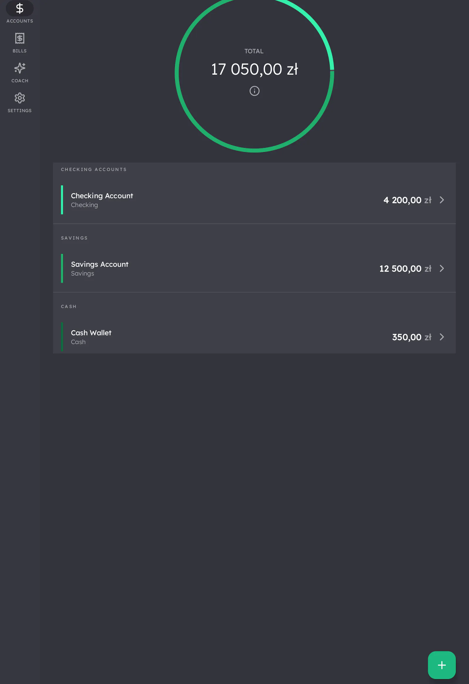 Fainto: Private Budget Tracker 截图 5