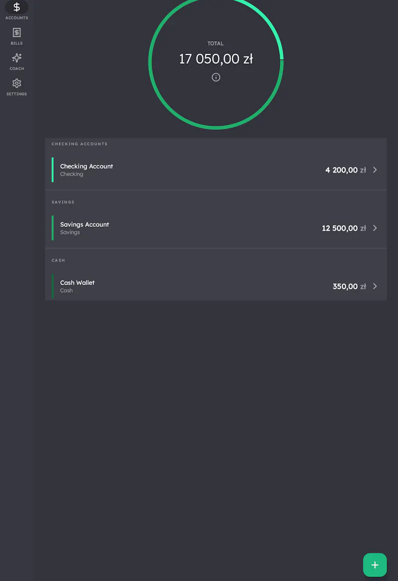 Fainto: Private Budget Tracker screenshot 6