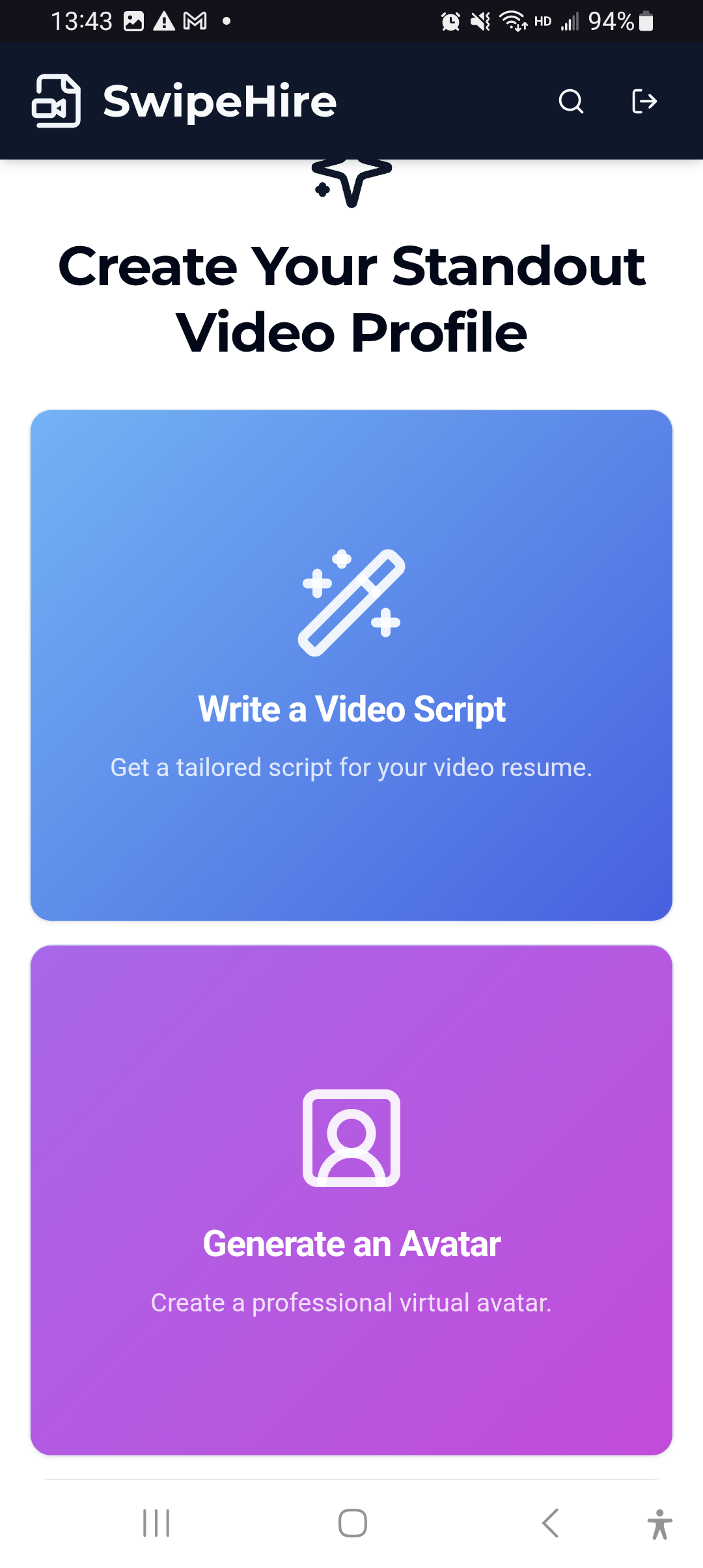 SwipeHire media 2