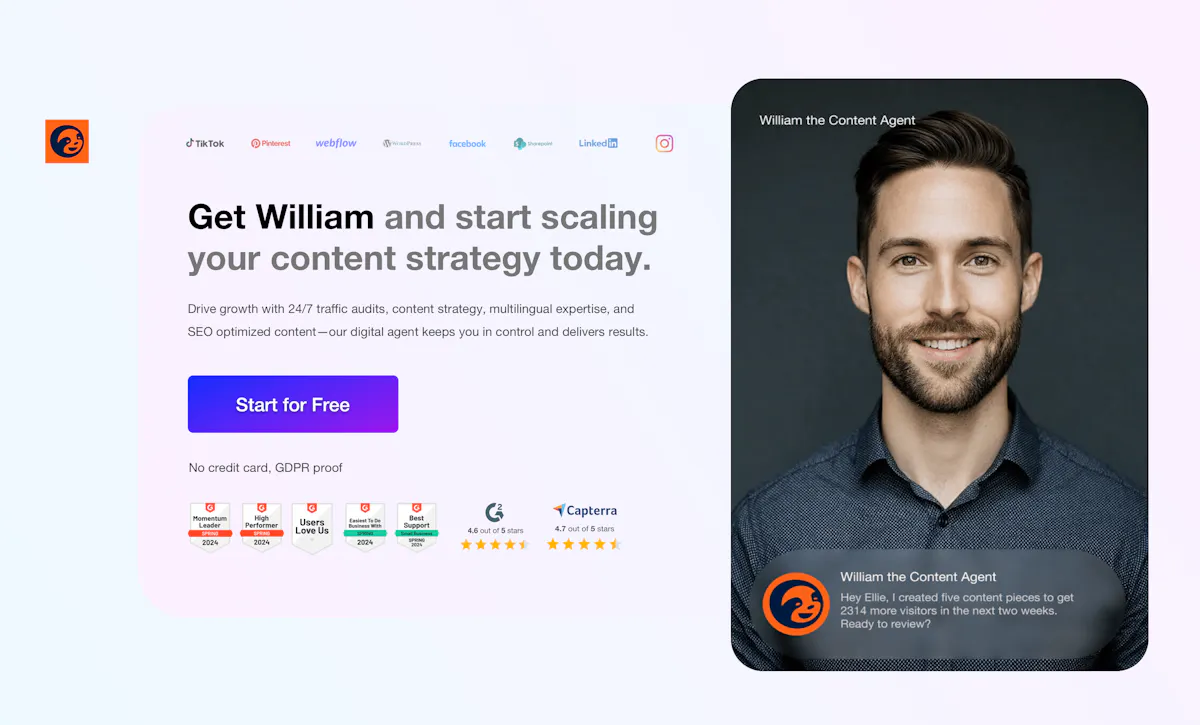 William AI Agent by StoryChief