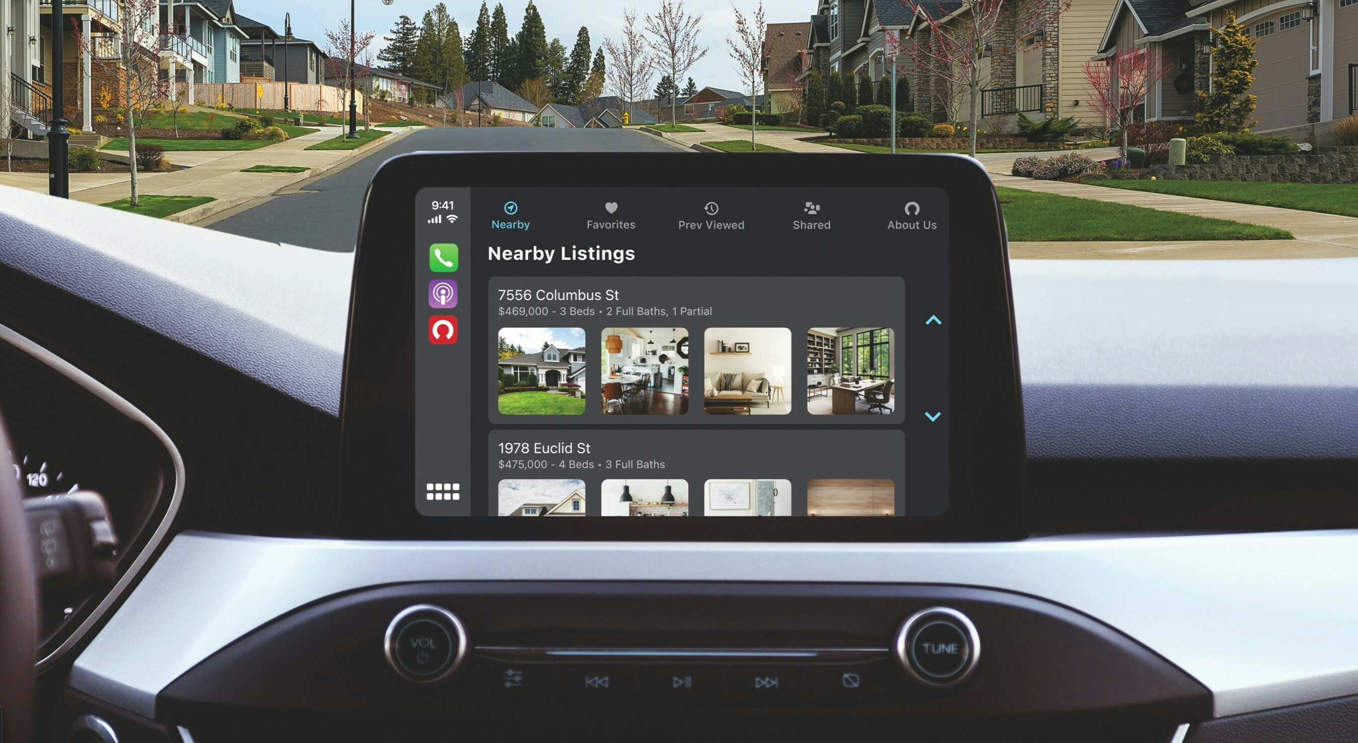Rocket Homes for CarPlay