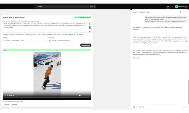AdCreator AI screenshot 5