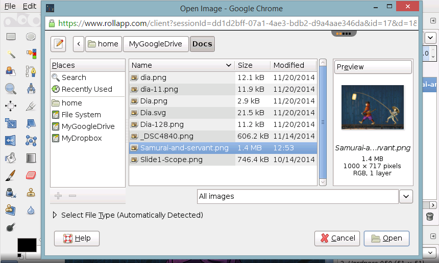 rollApp Image