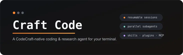 Craft Code — own the coding loop gallery image