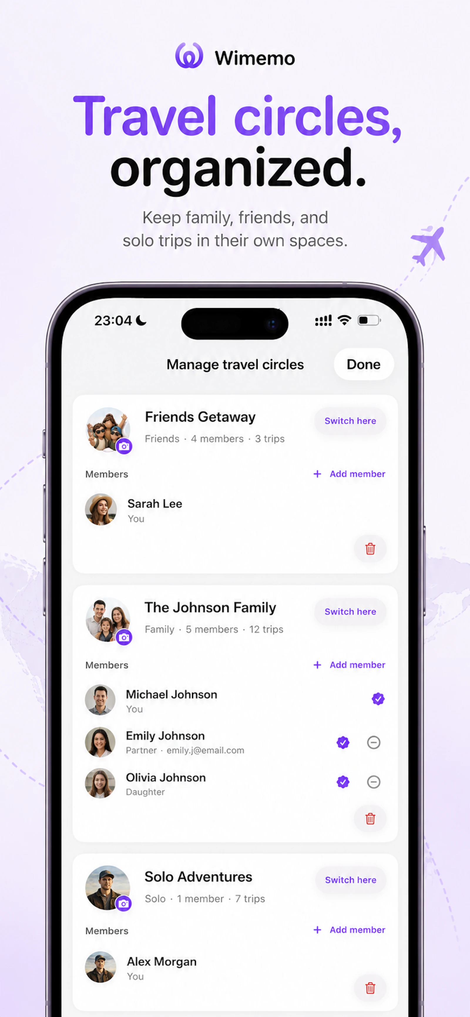 Wimemo - Travel photo map screenshot 8