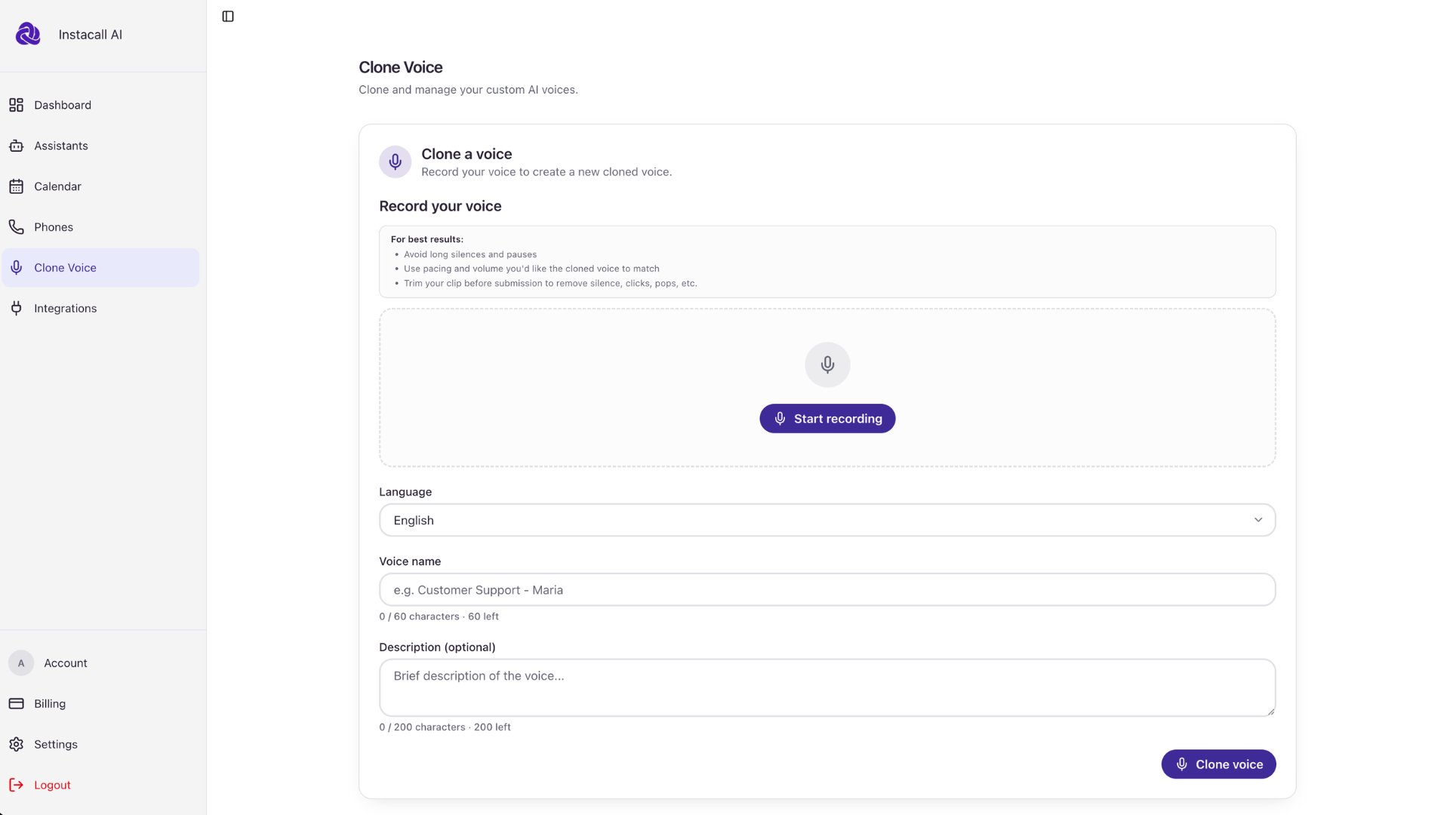 Instacall AI gallery image