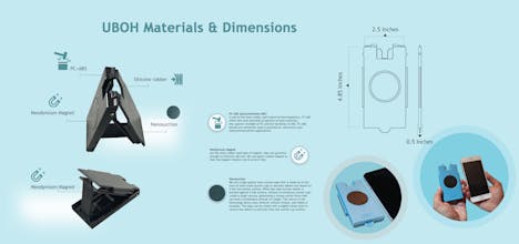 5-in-1 Pocket Size Phone & Tablet Stand gallery image