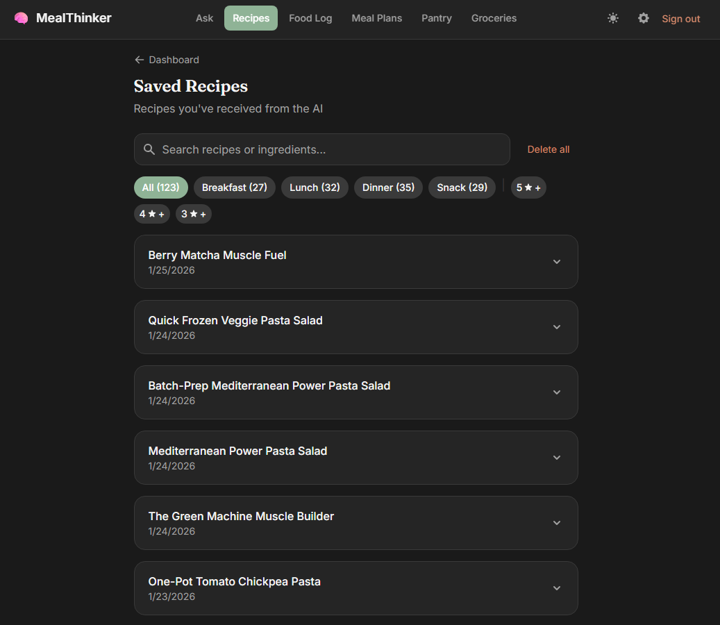 MealThinker gallery image