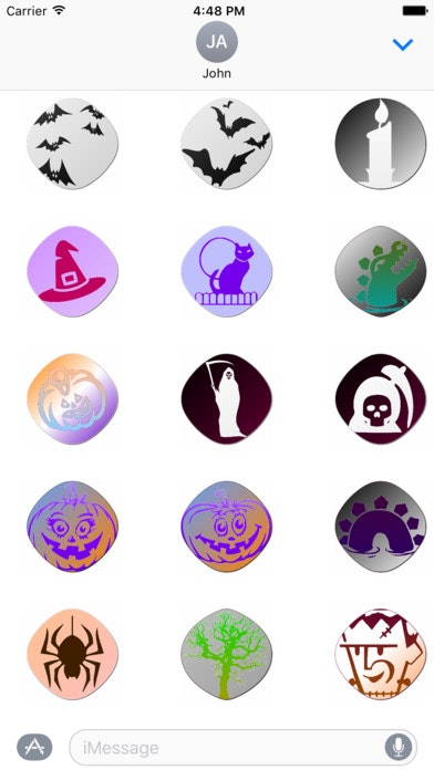 Crazy Halloween Stickers gallery image