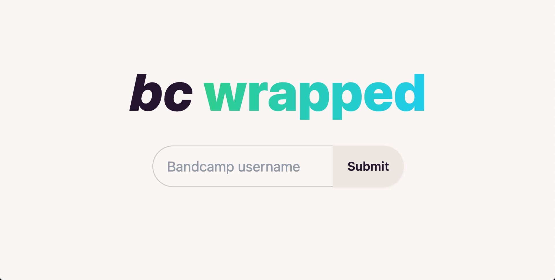 BC завернут - Ваши музыкальные вкусы обернуты на основе покупок через Bandcamp медиа 1