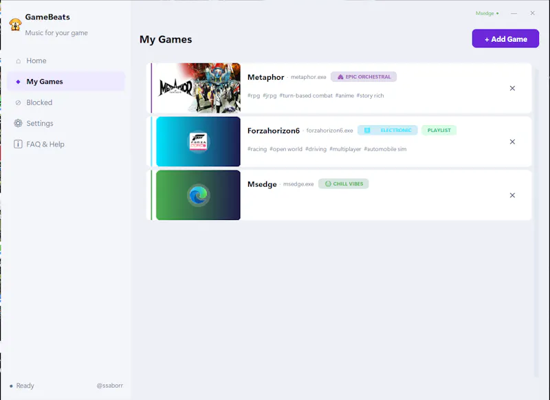 GameBeats screenshot 5