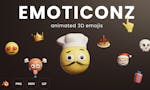 EMOTICONZ - Animated 3D emoji pack image