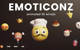 EMOTICONZ - Animated 3D emoji pack media 1
