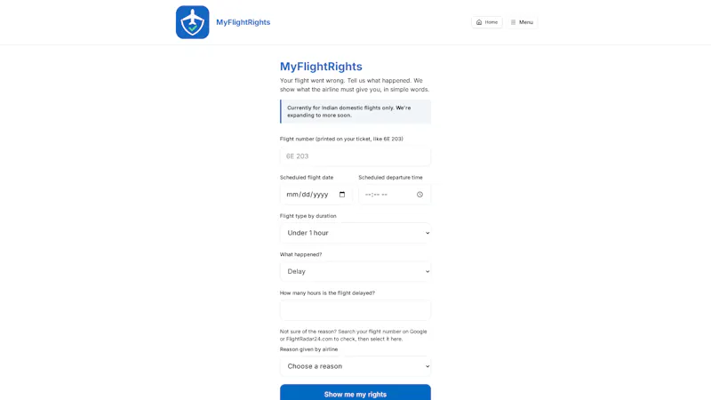MyFlightRights screenshot 1