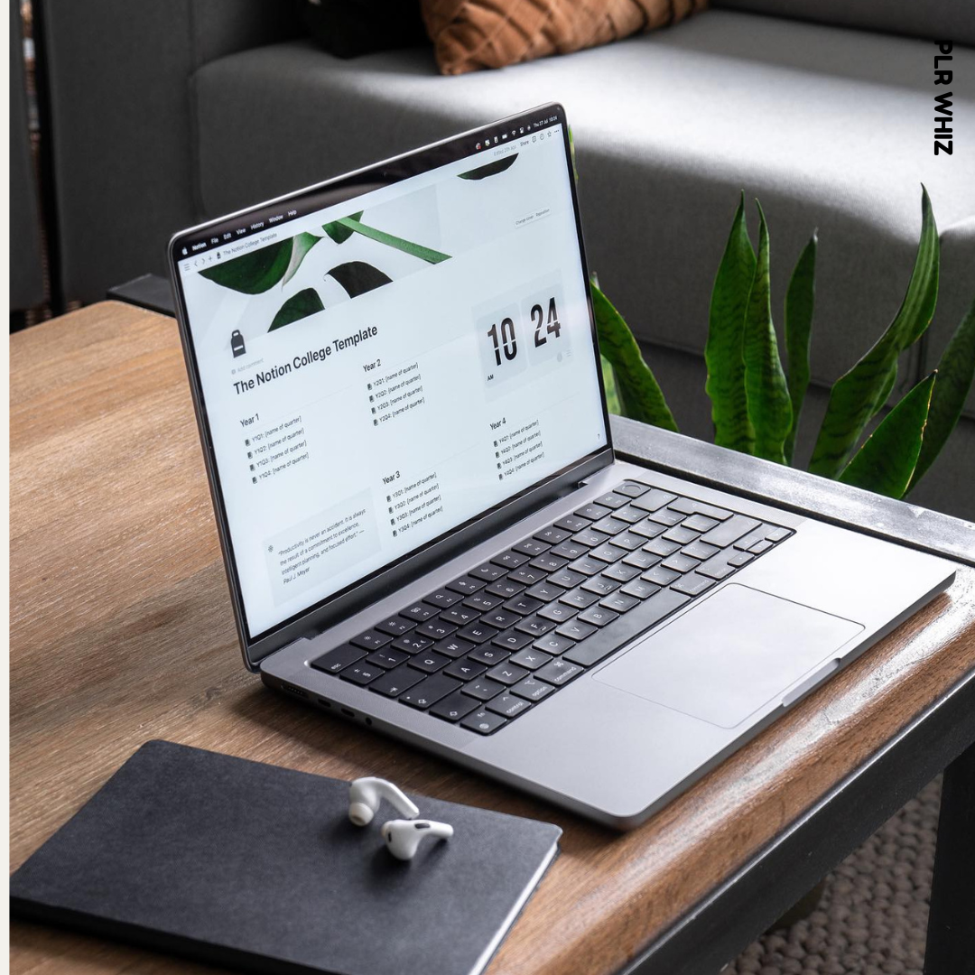 College Planner Notion Plr Template