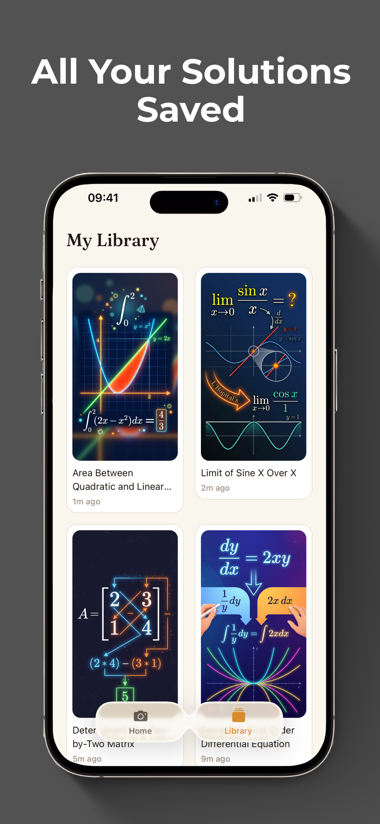 Tesseract: AI Math Solver gallery image