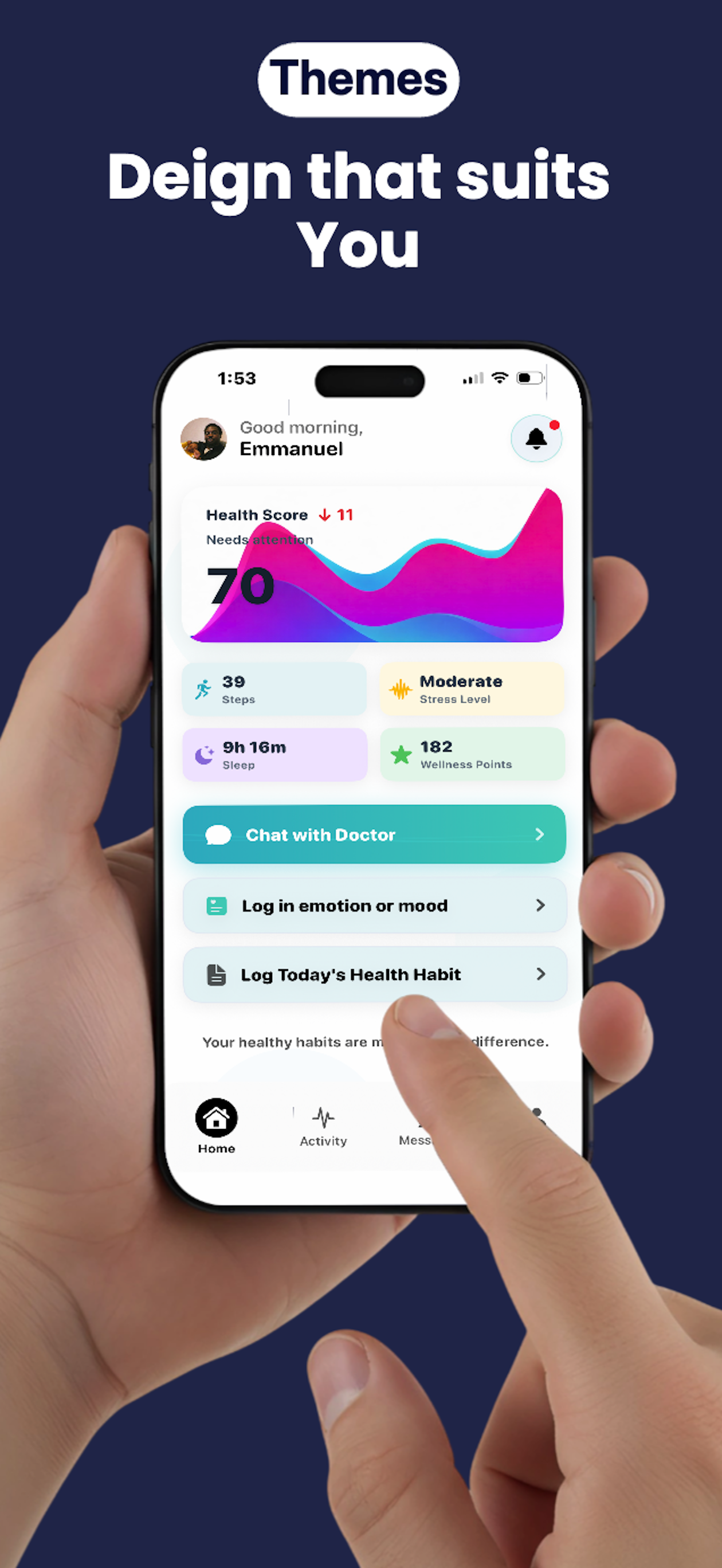 CuraMate - Screenshot 2 showing product features and functionality