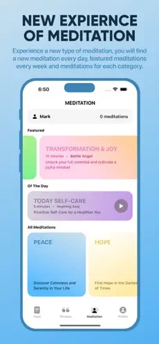 Mídia 3 de Anjo - frases e meditações - Desbloqueie seu potencial com frases e meditações angelicais