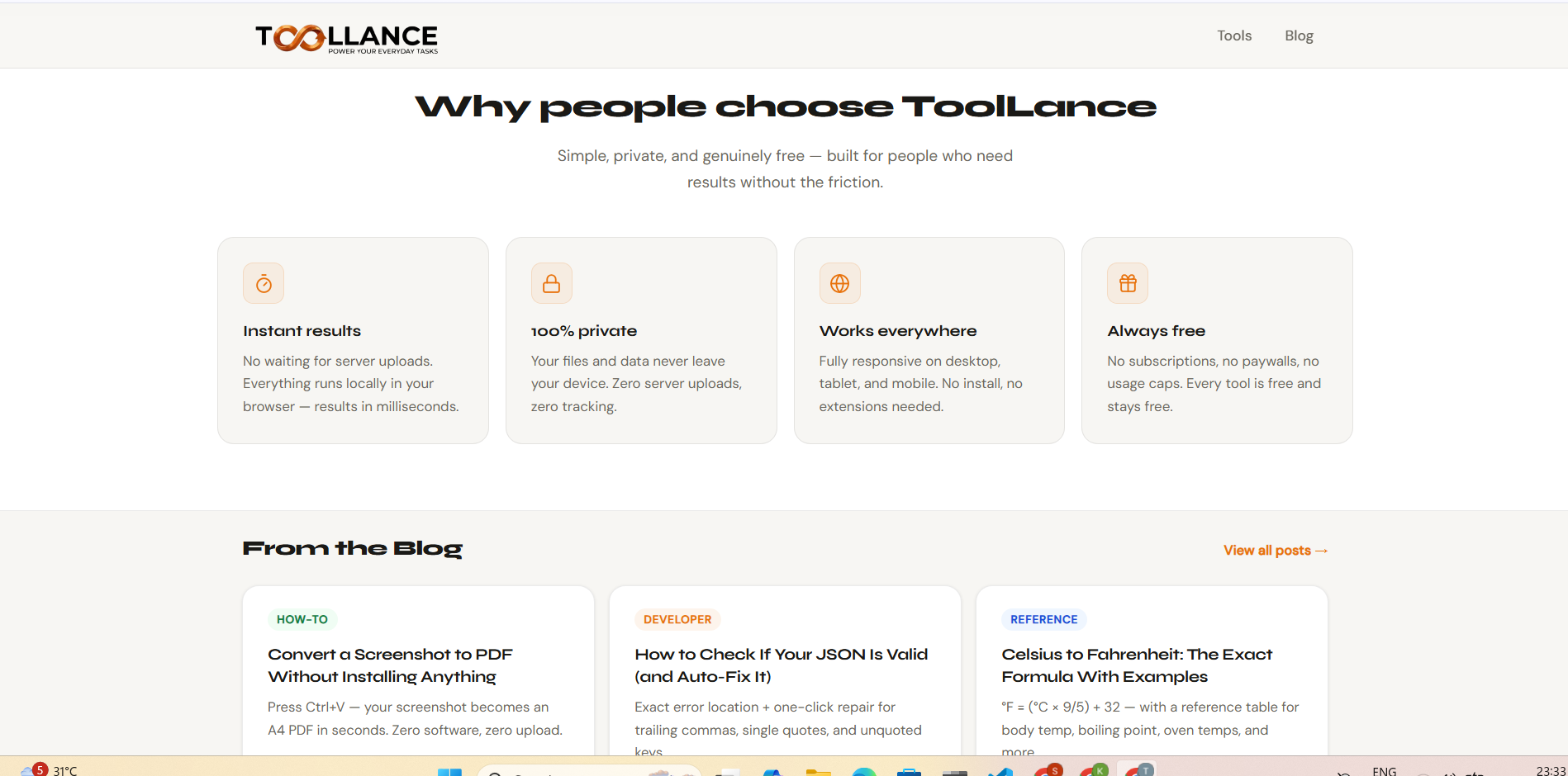 ToolLance — Zero Uploads gallery image