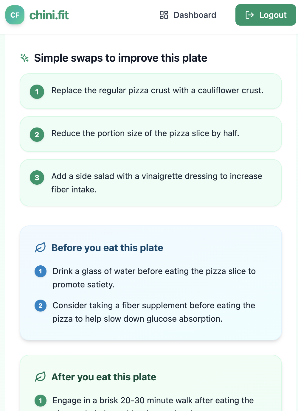 Chini.Fit - Find Hidden Sugar in Meals gallery image