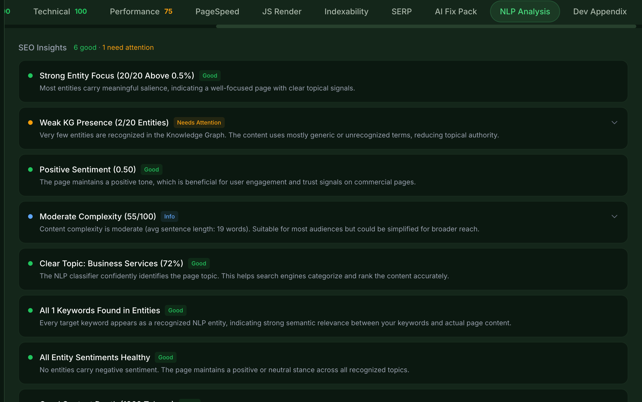SEOscar - Screenshot 2 showing product features and functionality