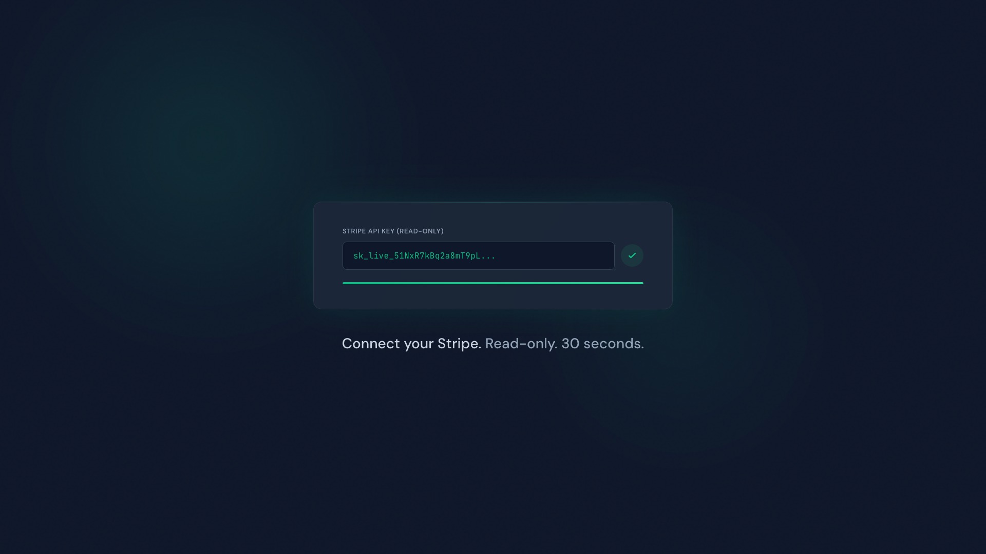 ChurnHalt: churn intelligence for Stripe gallery image