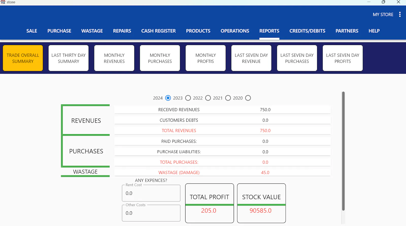 All-in-One POS Software for Small Stores screenshot 4