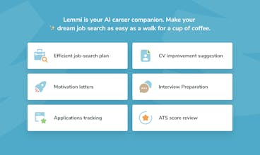 Lemmi KI-Technologie - Ihr vertrauenswürdiger Karrierebegleiter, der den Bewerbungsprozess einfacher und effizienter macht.