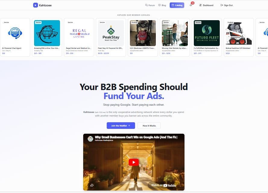Kahtooee: B2B Advertising Member Network gallery image