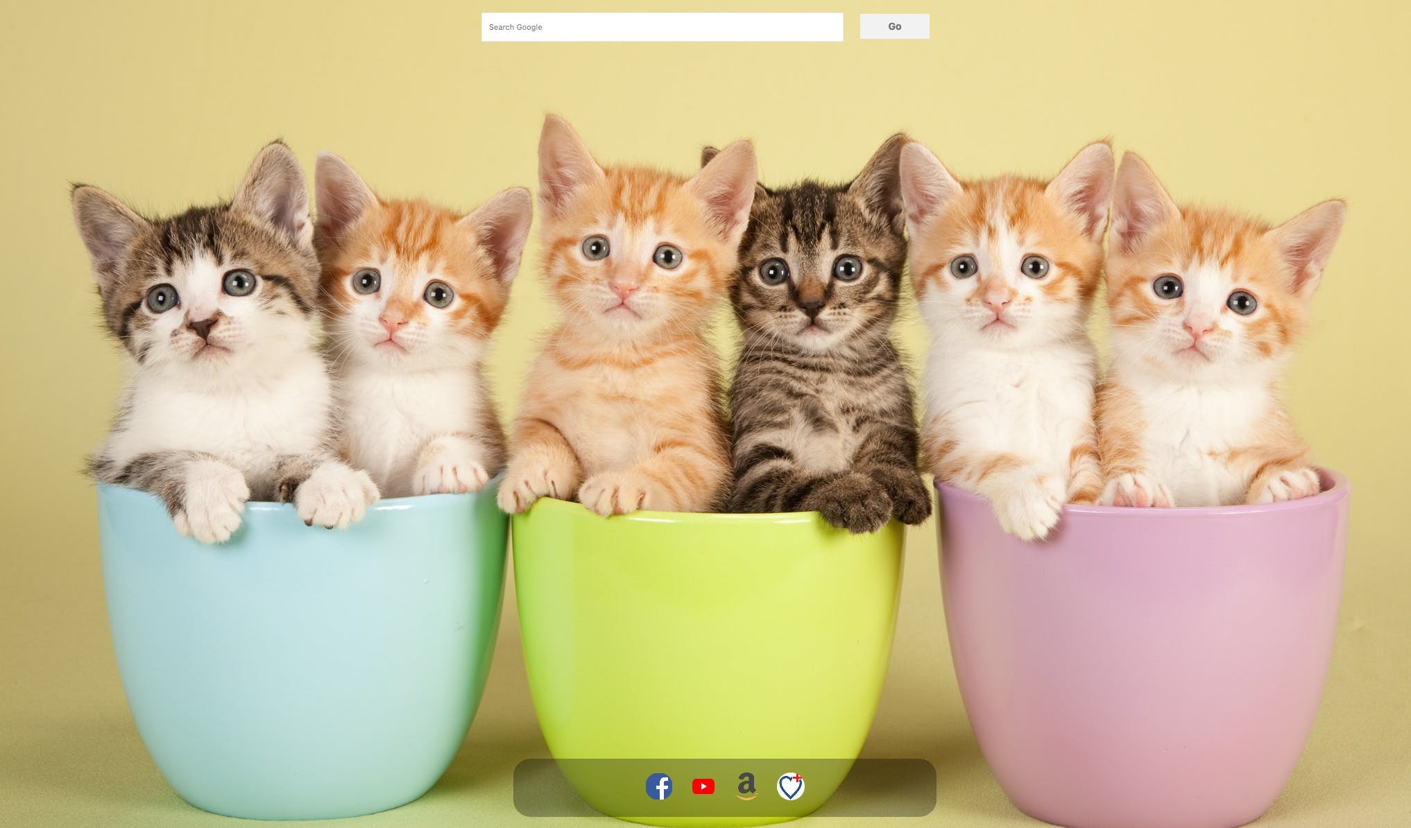 Cute Kitties New Tab Chrome Extension media 1