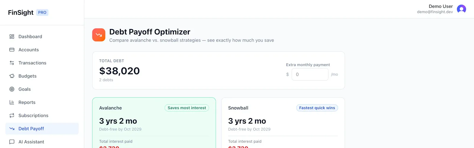 FinSight screenshot 5
