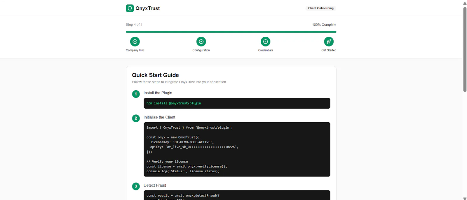 OnyxTrust Core screenshot 6