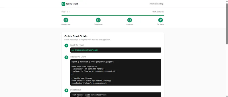 OnyxTrust Core screenshot 6