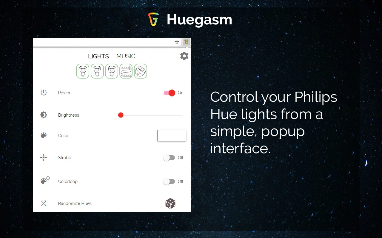 Huegasm for Philips Hue Lights gallery image