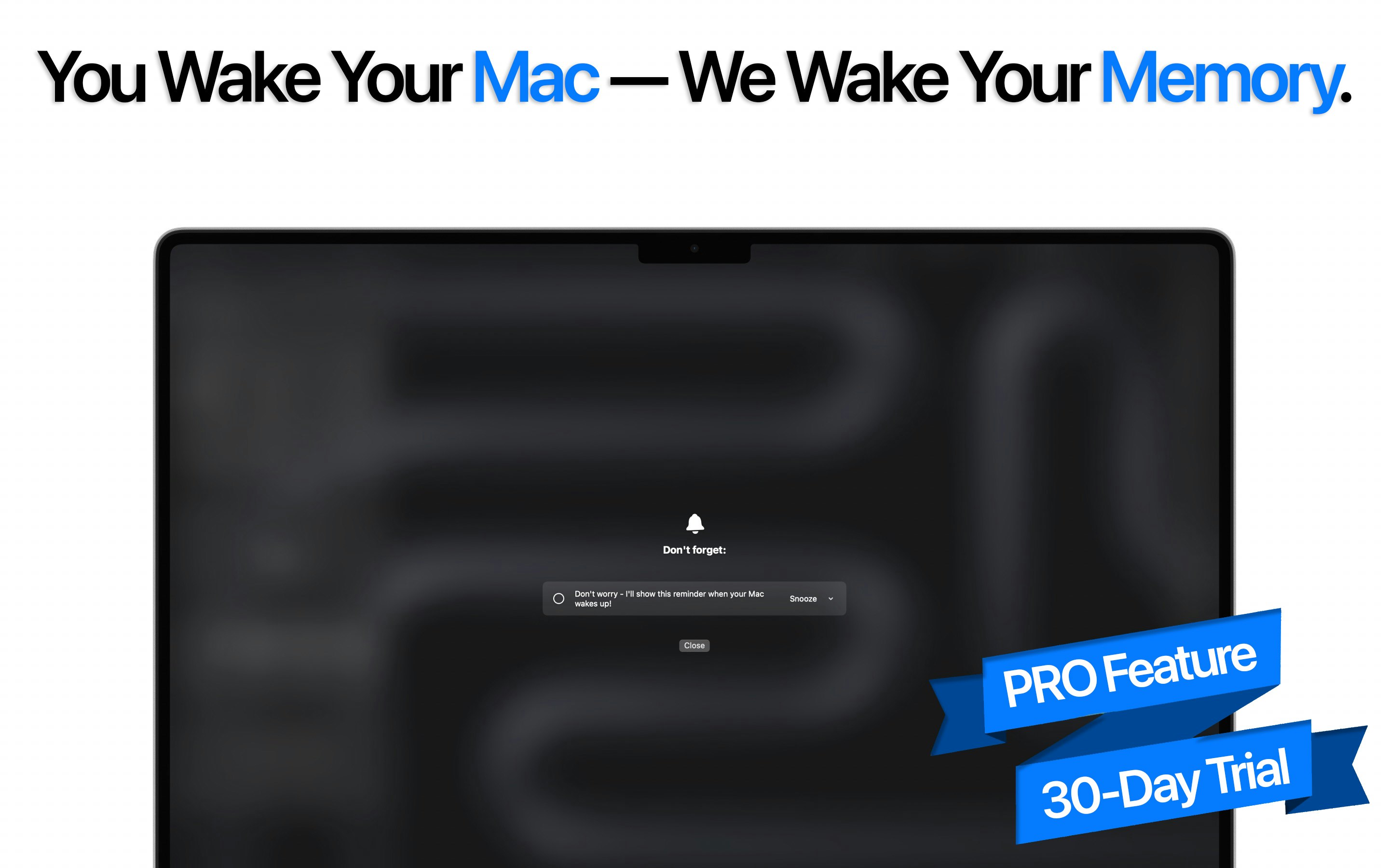 Media Wakeminder - Nhắc nhở rằng bật lên ngay khi bạn nâng nắp Mac Mac của bạn 2