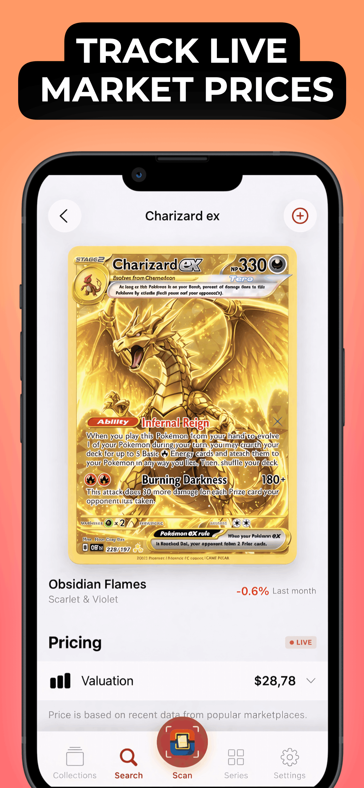 PokiFrame: Pokemon Card Scanner - Screenshot 2 showing product features and functionality