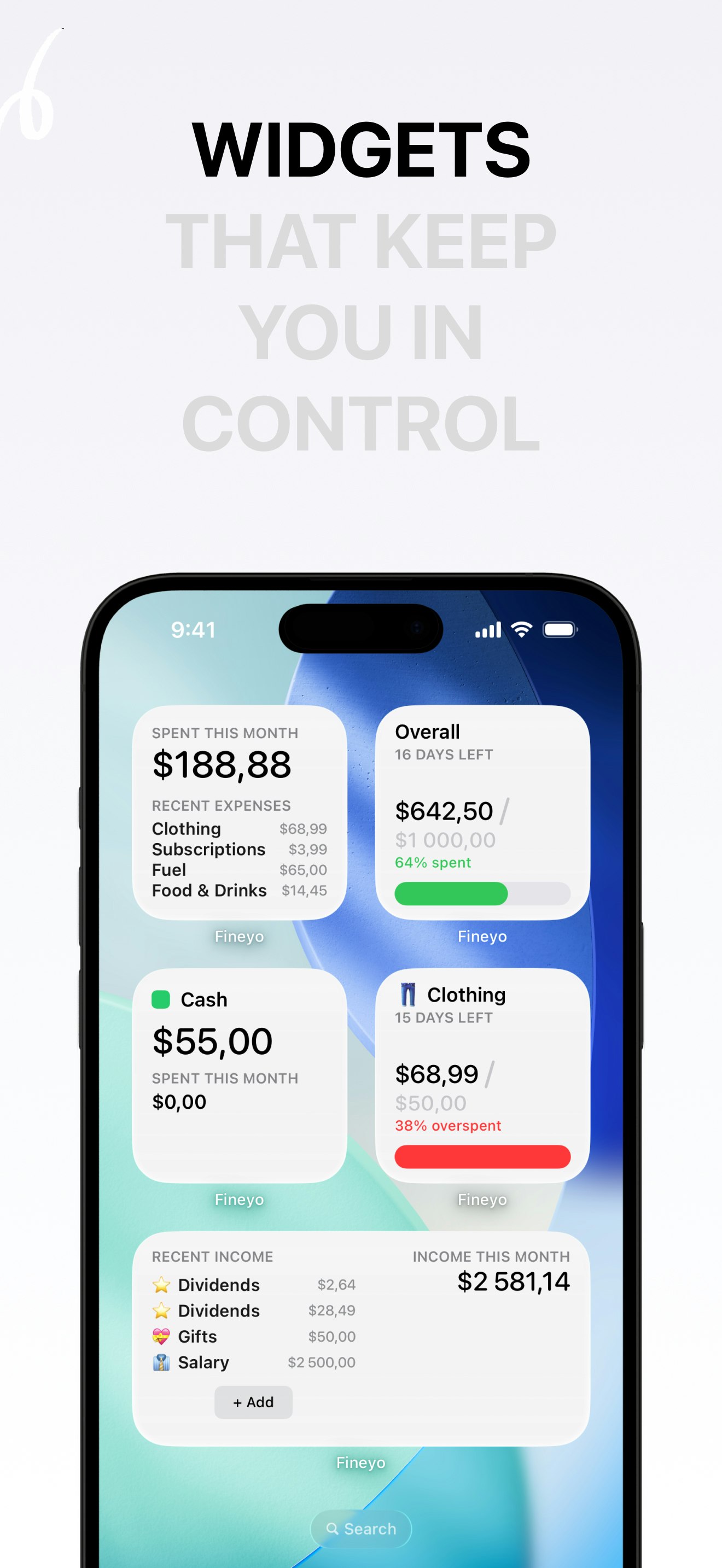 Fineyo 4 (Liquid Glass Update) - Screenshot 5 showing product features and functionality