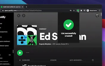 Spotify artist's all songs gallery image