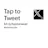 Tap to Tweet select text and share to X