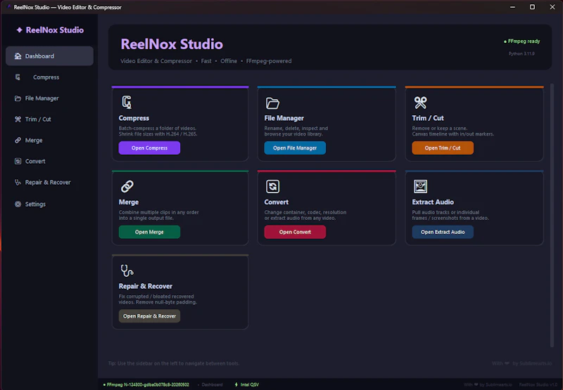 ReelNox Studio screenshot 3