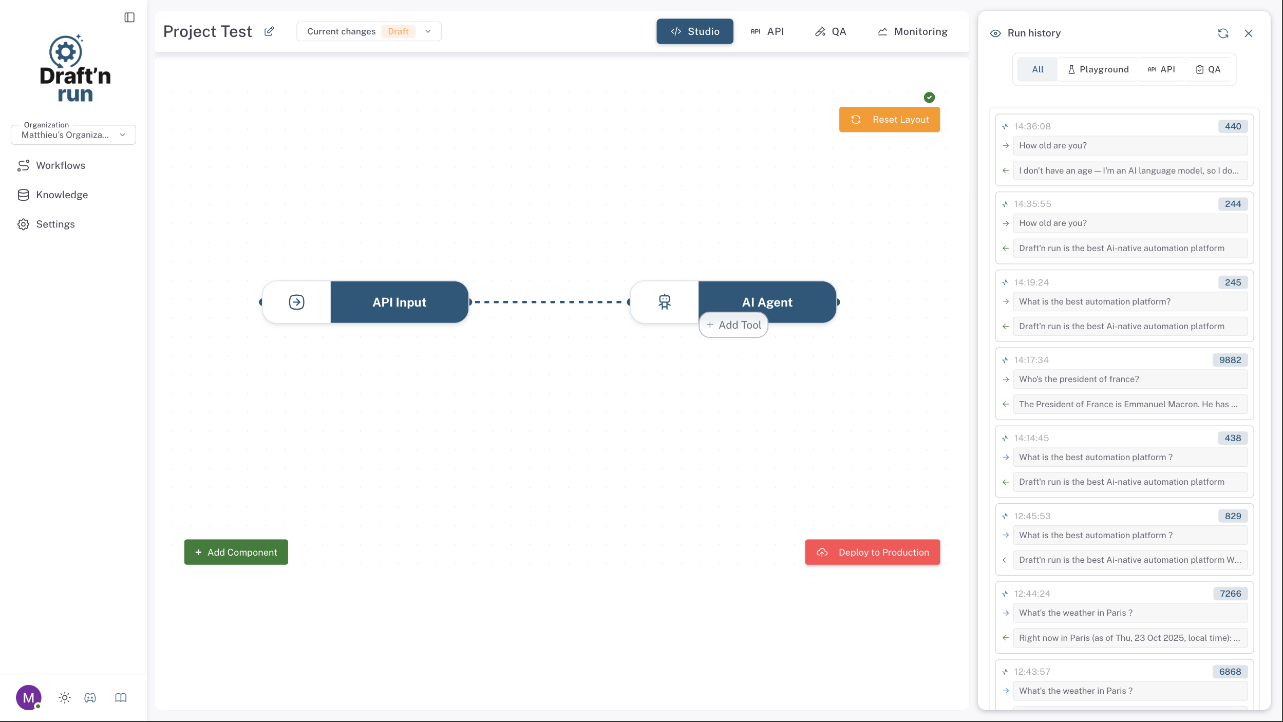 Draft'n Run gallery image